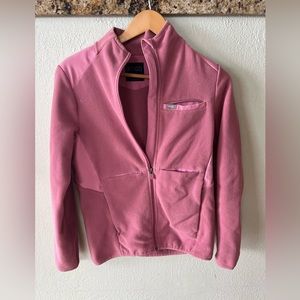 Figs pink jacket size small